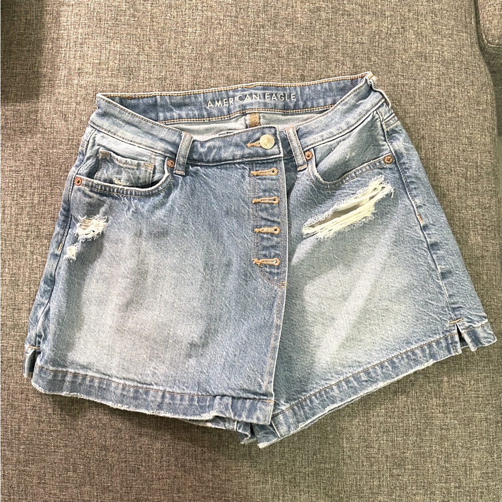 American Eagle Jean Skort